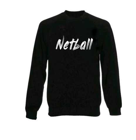 White Netball Jumper